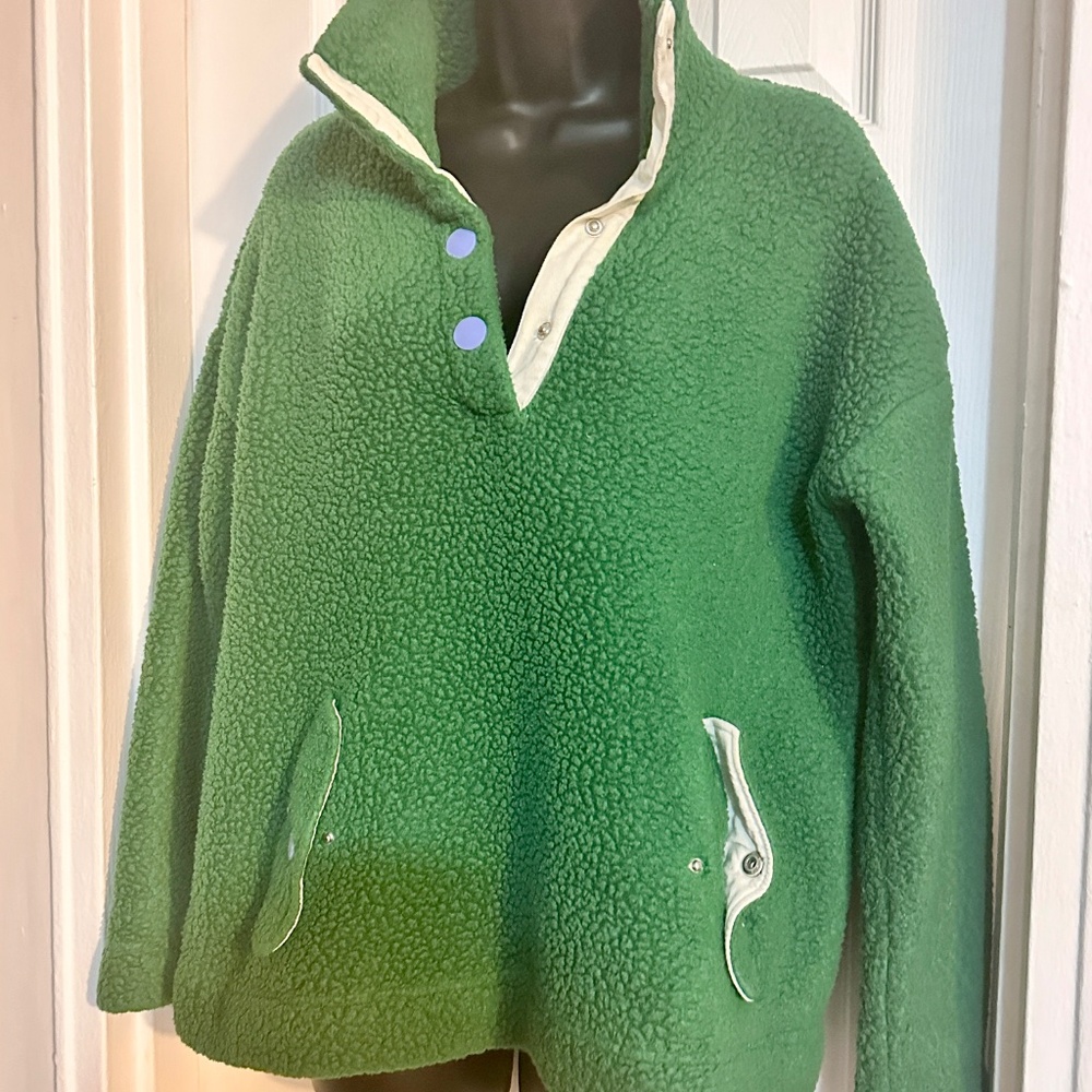 J Crew Polartec sherpa fleece